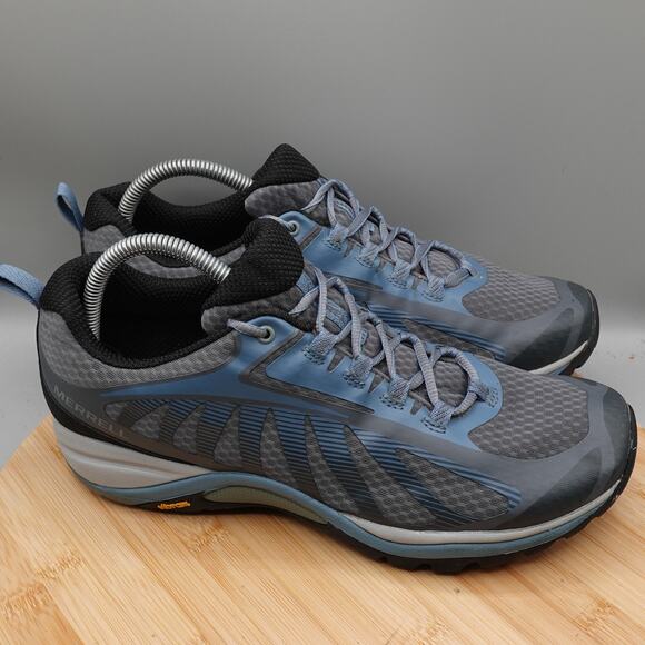 Merrell Shoes Womens 10.5 Rock Bluestone Siren Edge 3 Hiking J034434 Flaws - Picture 4 of 13